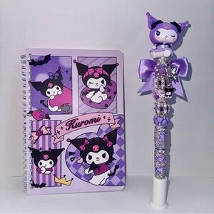 Kuromi Pen & Notebook Set